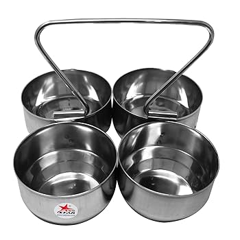 EverCamp - Stainless Steel Plate & Bowl Set (4-Person)